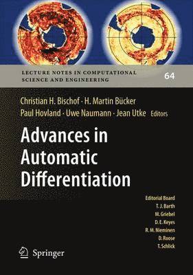 Advances in Automatic Differentiation 1