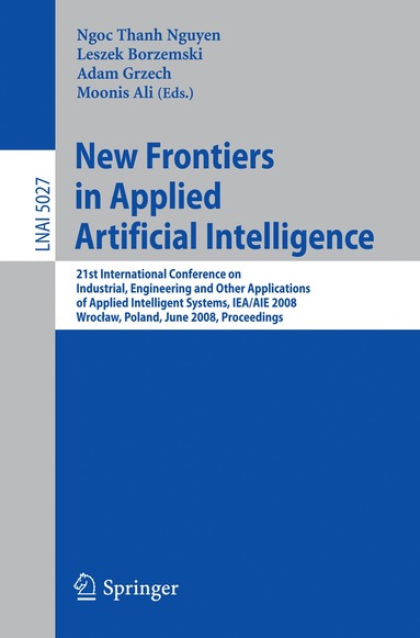 bokomslag New Frontiers in Applied Artificial Intelligence