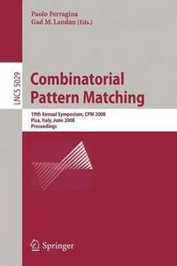 bokomslag Combinatorial Pattern Matching