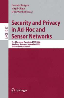 bokomslag Security and Privacy in Ad-Hoc and Sensor Networks