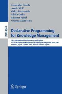 bokomslag Declarative Programming for Knowledge Management