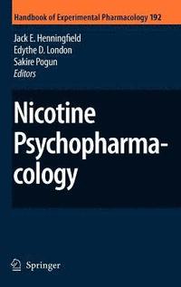 bokomslag Nicotine Psychopharmacology