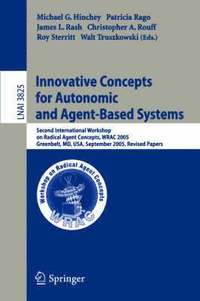 bokomslag Innovative Concepts for Autonomic and Agent-Based Systems