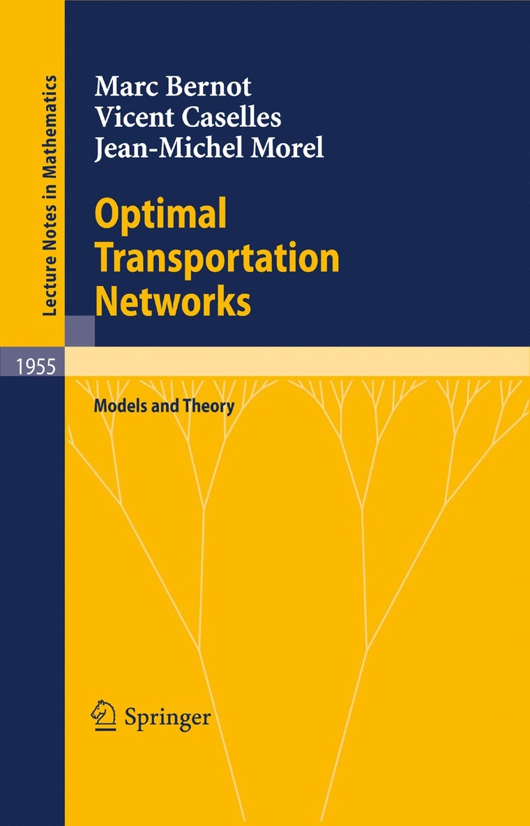 Optimal Transportation Networks 1