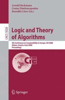Logic and Theory of Algorithms 1