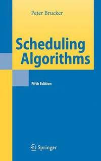 bokomslag Scheduling Algorithms