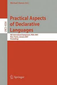 bokomslag Practical Aspects of Declarative Languages