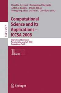 bokomslag Computational Science and Its Applications - ICCSA 2008