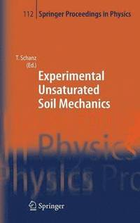 bokomslag Experimental Unsaturated Soil Mechanics