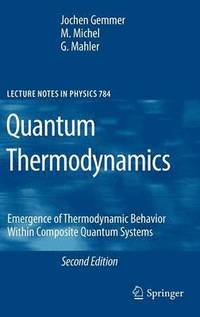 bokomslag Quantum Thermodynamics