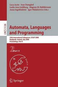 bokomslag Automata, Languages and Programming