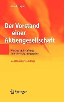 Gerd Raguß - Der Vorstand einer Aktiengesellschaft, Inbunden. Tillgänglighet: Lägg i varukorg