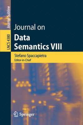 Journal on Data Semantics VIII 1