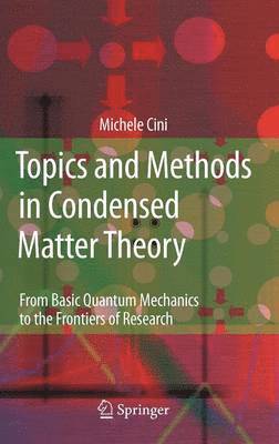 bokomslag Topics and Methods in Condensed Matter Theory