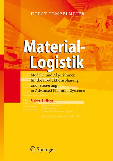 Horst Tempelmeier - Material-Logistik, Häftad