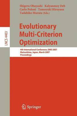 bokomslag Evolutionary Multi-Criterion Optimization