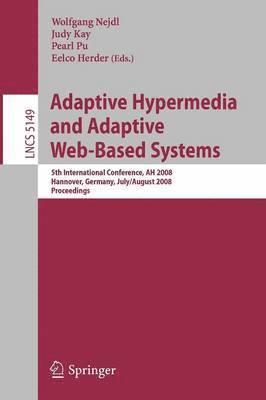 bokomslag Adaptive Hypermedia and Adaptive Web-Based Systems