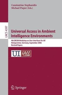 bokomslag Universal Access in Ambient Intelligence Environments