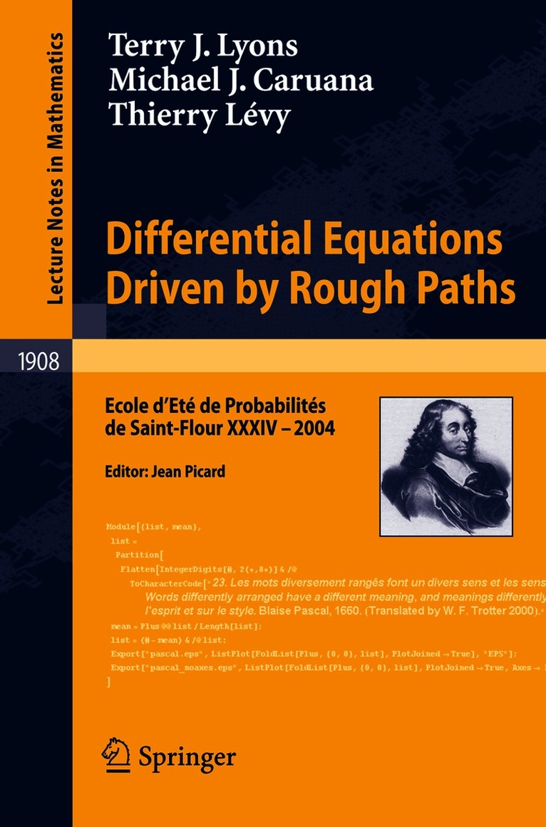 Differential Equations Driven by Rough Paths