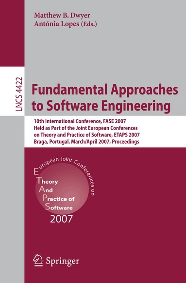 Matthew B. Dwyer, Antonia Lopes - Fundamental Approaches to Software Engineering, Häftad