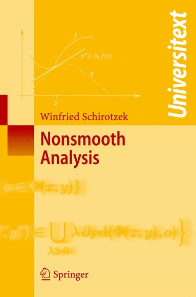 bokomslag Nonsmooth Analysis