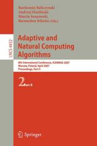bokomslag Adaptive and Natural Computing Algorithms