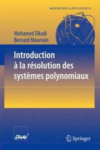 bokomslag Introduction  la rsolution des systmes polynomiaux