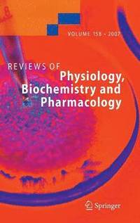 bokomslag Reviews of Physiology, Biochemistry and Pharmacology 158