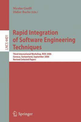 bokomslag Rapid Integration of Software Engineering Techniques