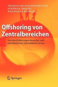 bokomslag Offshoring von Zentralbereichen