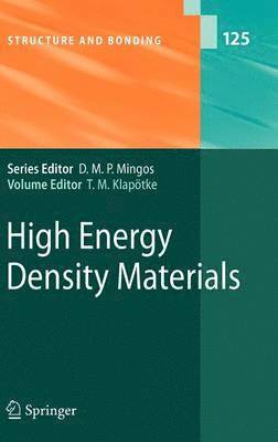 Thomas M. Klapötke, Thomas M. Klapotke - High Energy Density Materials, Inbunden
