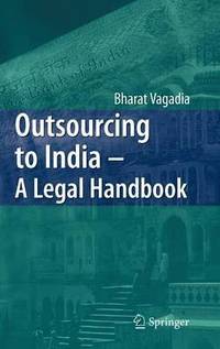 bokomslag Outsourcing to India - A Legal Handbook