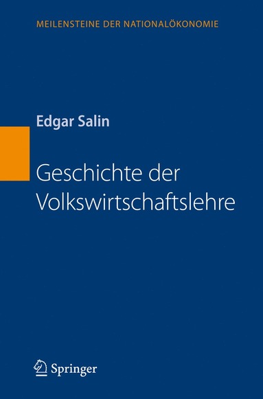 bokomslag Geschichte der Volkswirtschaftslehre