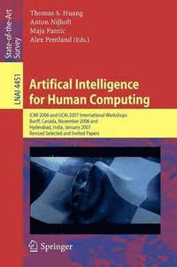 bokomslag Artifical Intelligence for Human Computing