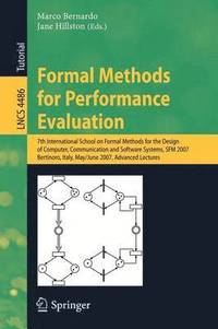 bokomslag Formal Methods for Performance Evaluation