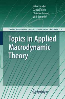 Topics in Applied Macrodynamic Theory 1