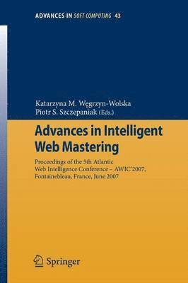 bokomslag Advances in Intelligent Web Mastering