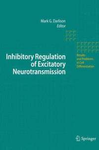 bokomslag Inhibitory Regulation of Excitatory Neurotransmission