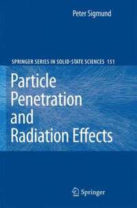 bokomslag Particle Penetration and Radiation Effects