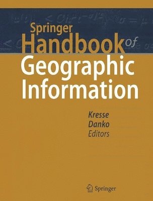 bokomslag Springer Handbook of Geographic Information