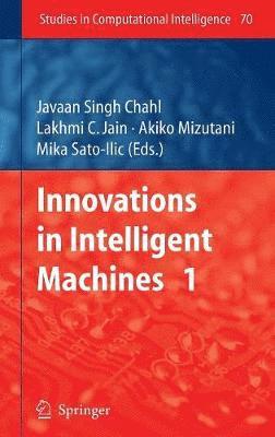 Innovations in Intelligent Machines - 1 1