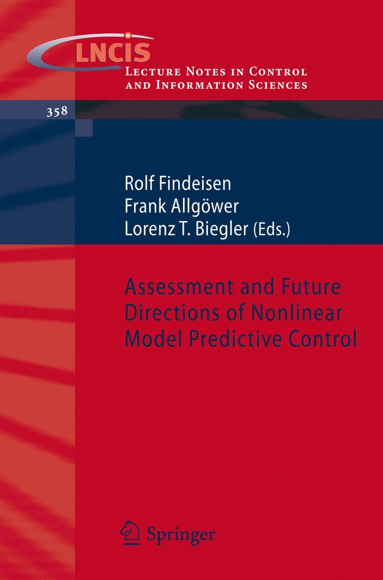 Rolf Findeisen, Frank Allgöwer, Lorenz Biegler - Assessment and Future Directions of Nonlinear Model Predictive Control, Häftad