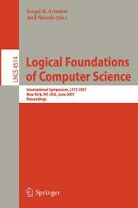 bokomslag Logical Foundations of Computer Science