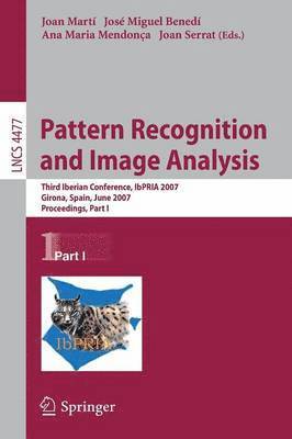 bokomslag Pattern Recognition and Image Analysis