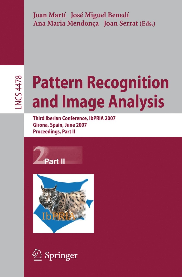 Pattern Recognition and Image Analysis 1