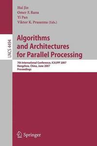 bokomslag Algorithms and Architectures for Parallel Processing