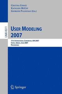 bokomslag User Modeling 2007
