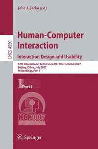 bokomslag Human-Computer Interaction. Interaction Design and Usability