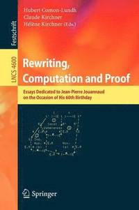 bokomslag Rewriting, Computation and Proof
