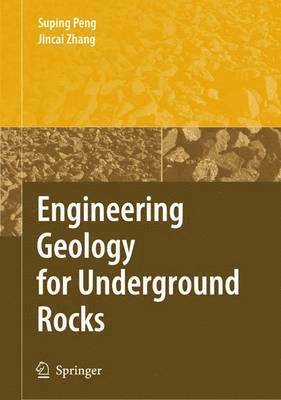 bokomslag Engineering Geology for Underground Rocks